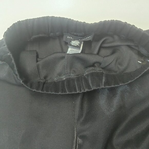 Know One Cares Size Small Black Shiny Jogger Pants - Picture 8 of 14